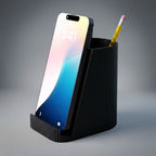 Kit Lixinho de Mesa + Porta Canetas com Suporte ORGA KIT 01 Vinga Estúdio 